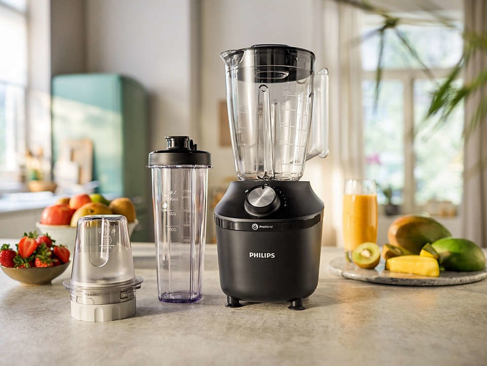 Philips 3000 series HR2291/41 blender 2 L Tabletop blender 600 W Black-3