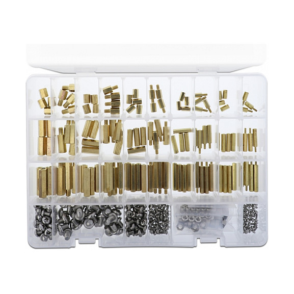 Set za pričvršćivanje DELOCK M2.5 / M3 / M4 / M5 / M6, 362 komada