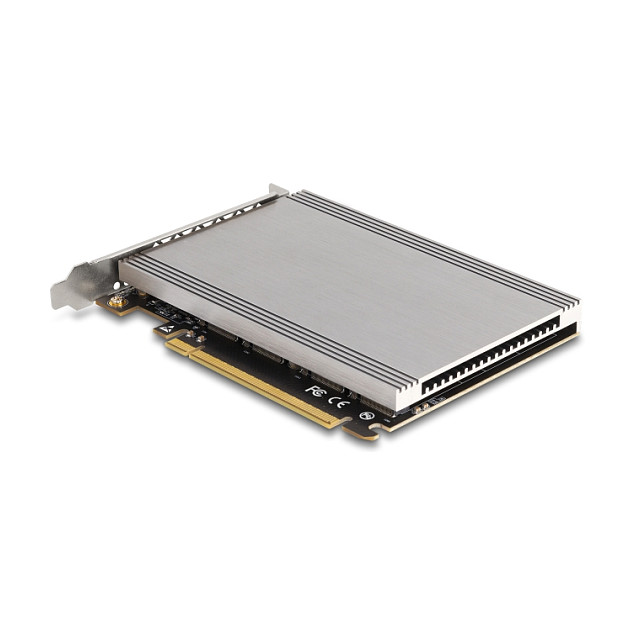 Adapter kartica DELOCK PCIe x16 na 4x M.2 NVMe s hladnjakom (Bifurcation)-1