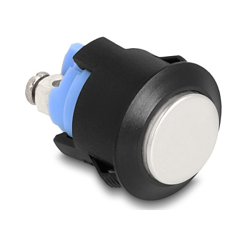 Ugradbeno tipkalo DELOCK 16 mm, 2 x vijčani priključak-0