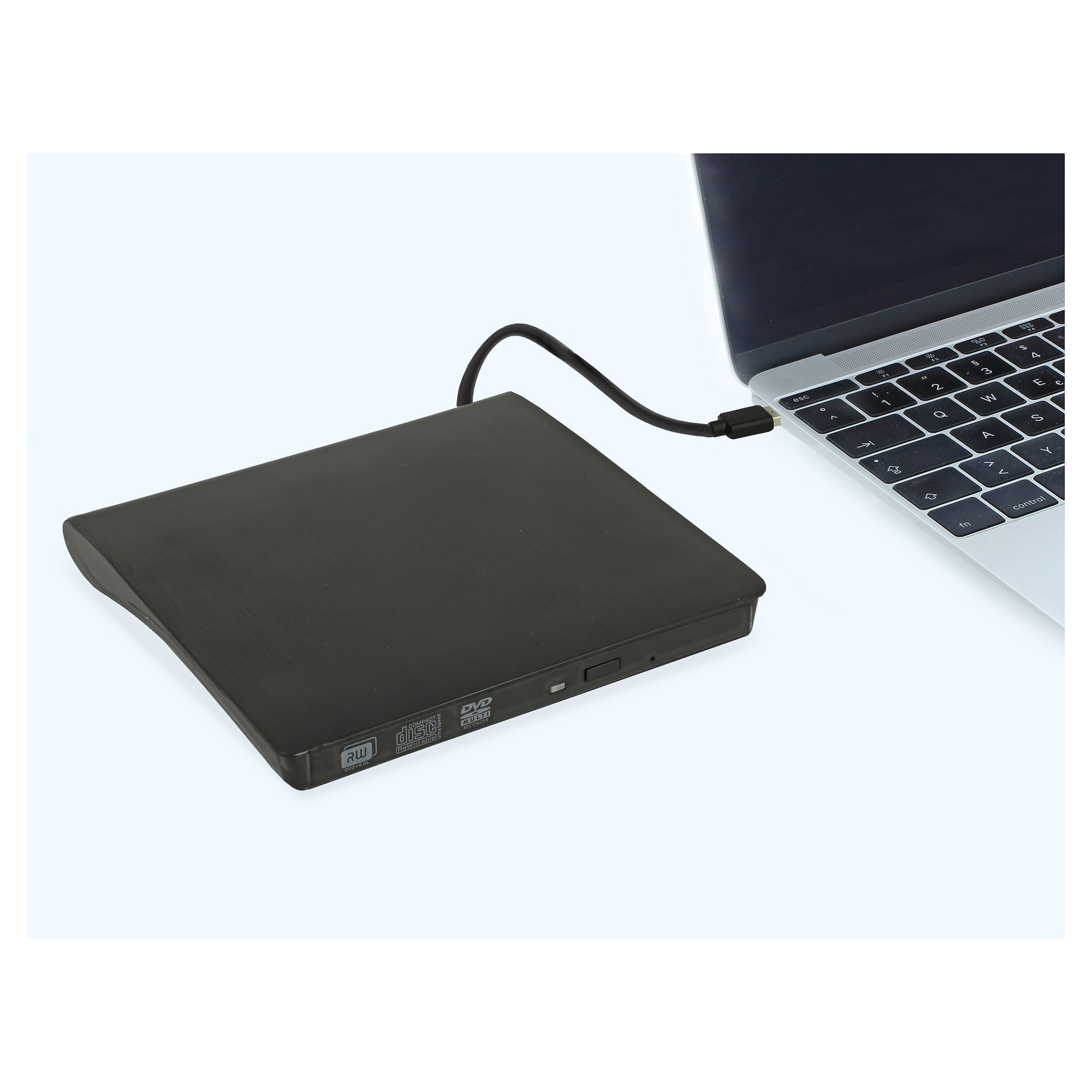 Vanjsko kućište DELOCK 42636 za 5.25" Slim SATA optičke pogone (12.7 mm), USB 3.0-3