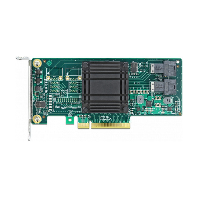 DELOCK PCI Express x8 kartica na 2x SFF-8643 NVMe, Low Profile