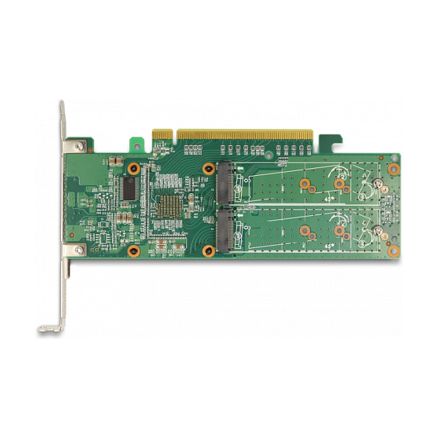 Adapter DELOCK PCIe x16 na 4x M.2 NVMe SSD (Low Profile)-5