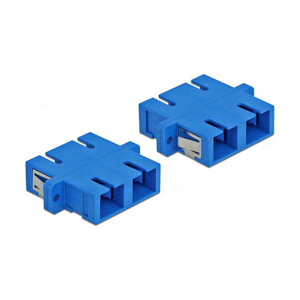 Optička spojnica DELOCK SC Duplex na SC Duplex Singlemode (4 komada)-1