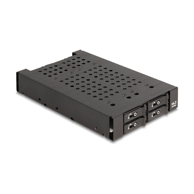 Ladica za disk DELOCK 3.5" za 4 x M.2 NVMe SSD, Slim SAS SFF-8654-0
