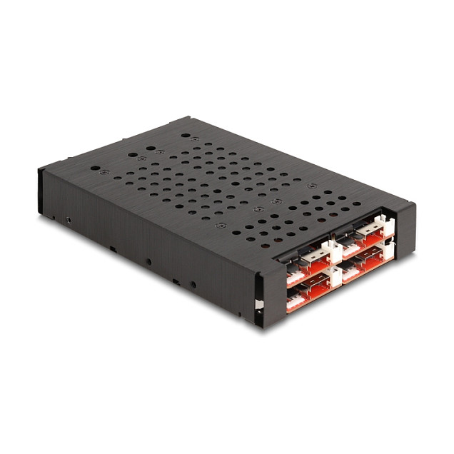 Ladica za disk DELOCK 3.5" za 4 x M.2 NVMe SSD, Slim SAS SFF-8654-1