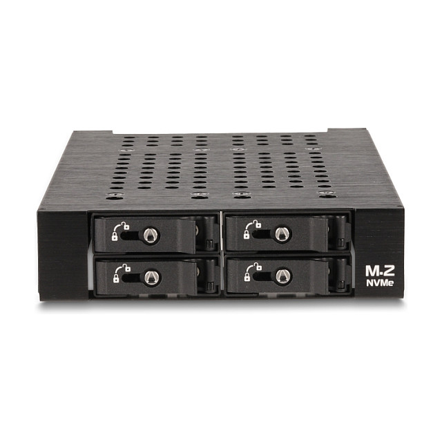 Ladica za disk DELOCK 3.5" za 4 x M.2 NVMe SSD, Slim SAS SFF-8654-2