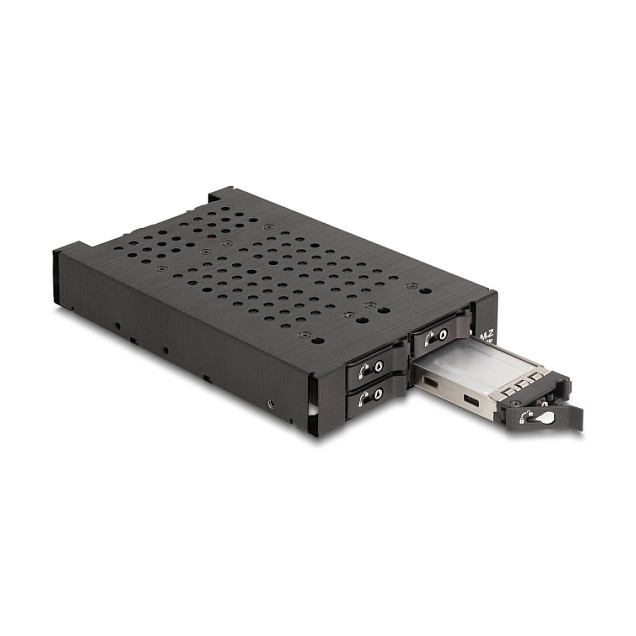 Ladica za disk DELOCK 3.5" za 4 x M.2 NVMe SSD, Slim SAS SFF-8654-4