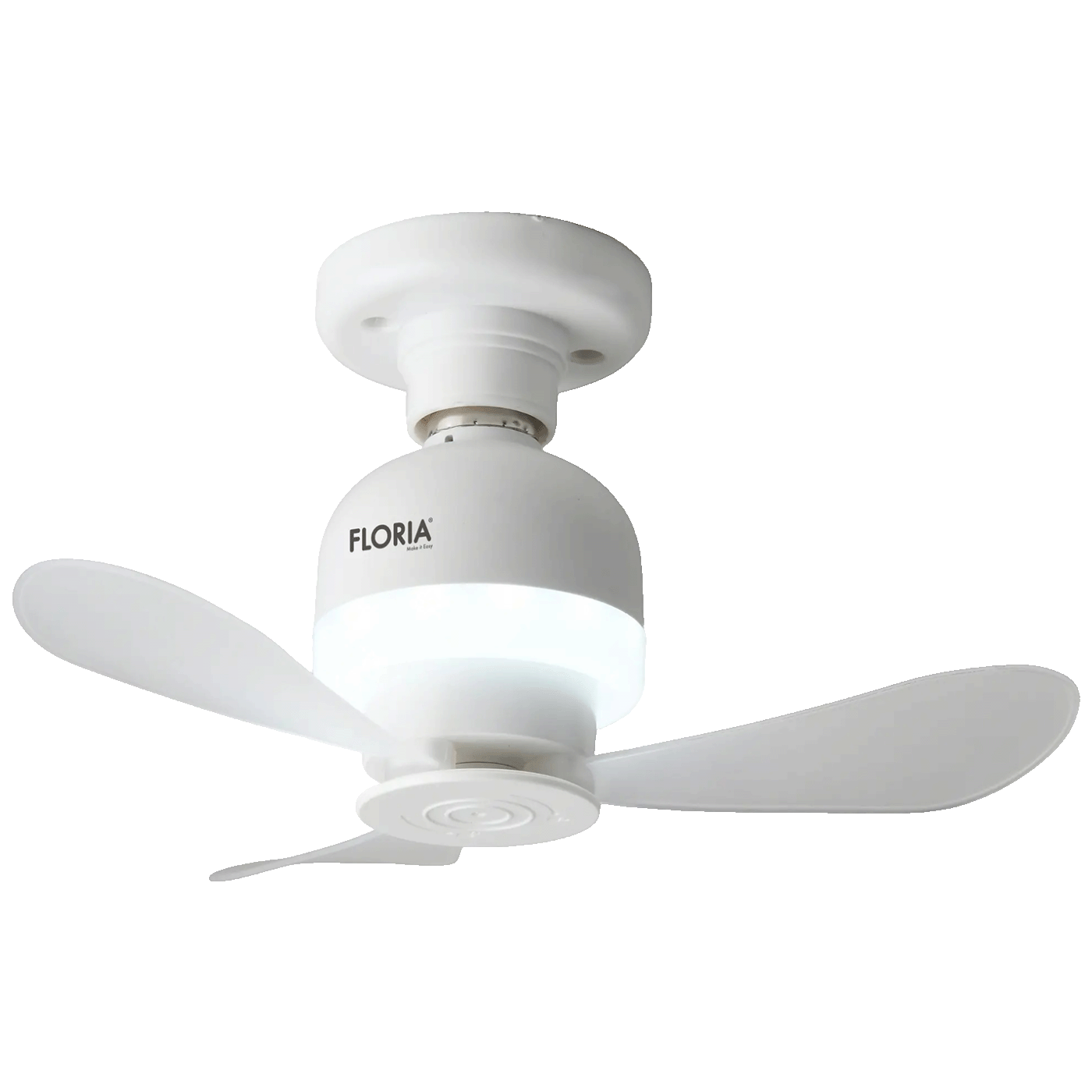 Floria Stropni ventilator sa LED rasvjetom, E27, 11W - ZLN4581-1