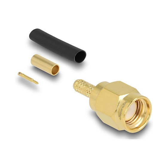 Konektor DELOCK SMA muški za krimpanje na RG-174 / RG-316 kabel-0