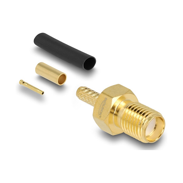 Konektor DELOCK SMA ženski za krimpanje na kabel RG-174 / RG-316-0