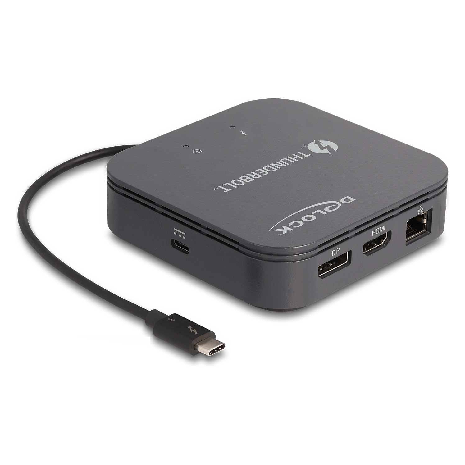DELOCK Thunderbolt 3 Mini Docking Stanica 8K (DisplayPort, HDMI, USB, LAN, PD 3.0)-0