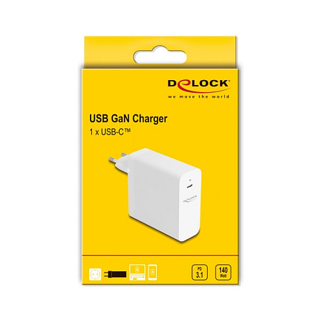 Punjač DELOCK USB-C GaN 140W (PD 3.1)-2