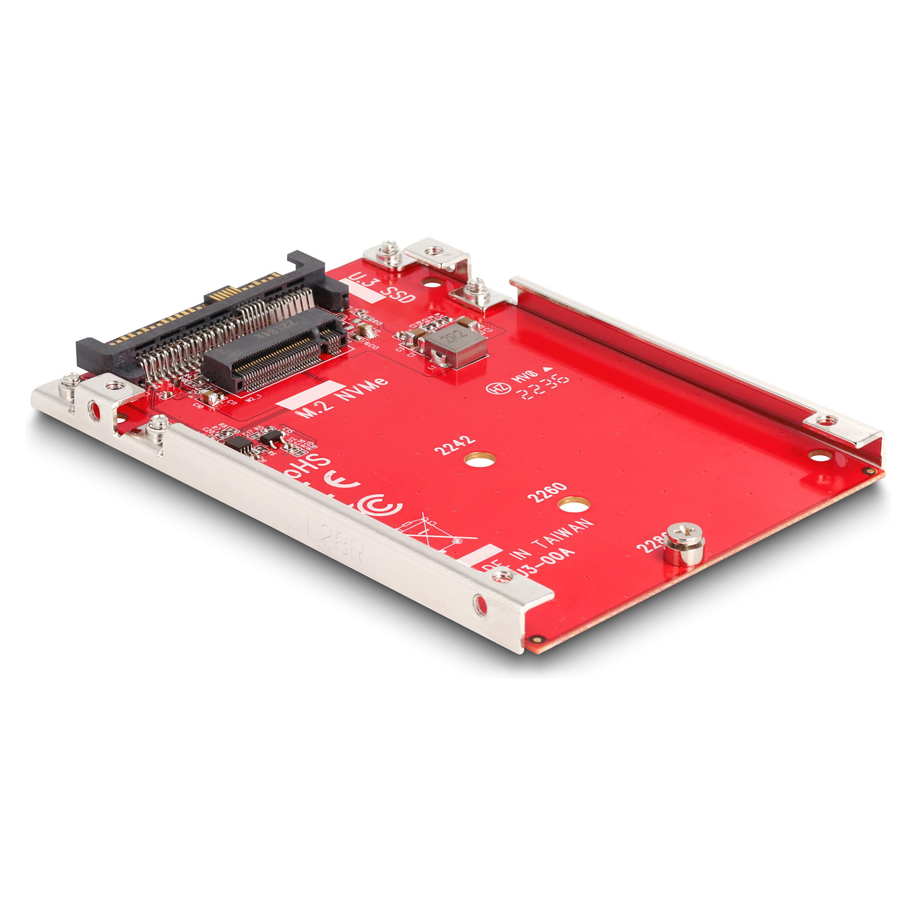 Konverter DELOCK 2.5" U.3 SFF-8639 na M.2 NVMe Key M, 7 mm-1