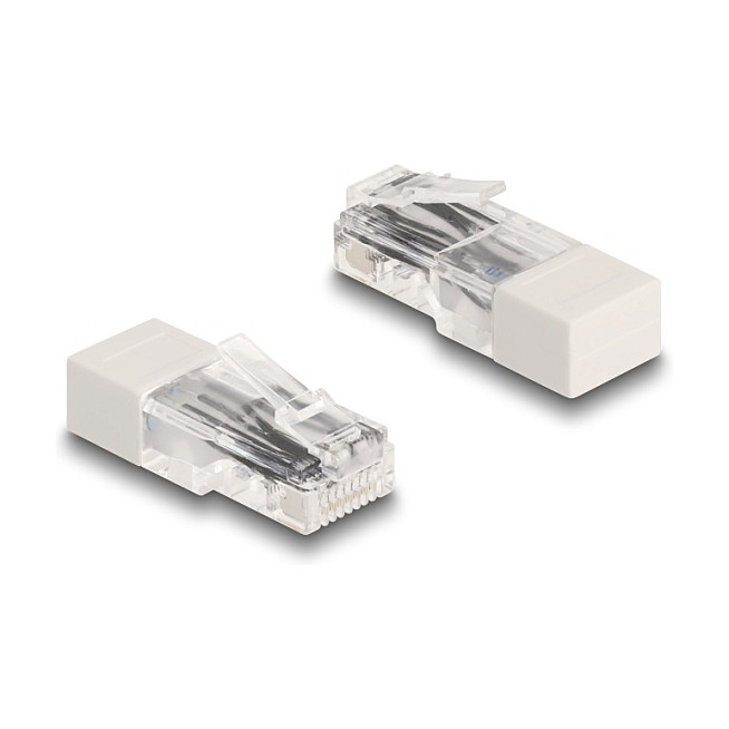 Terminacijski konektor DELOCK RJ45 120 Ohm, bijela boja