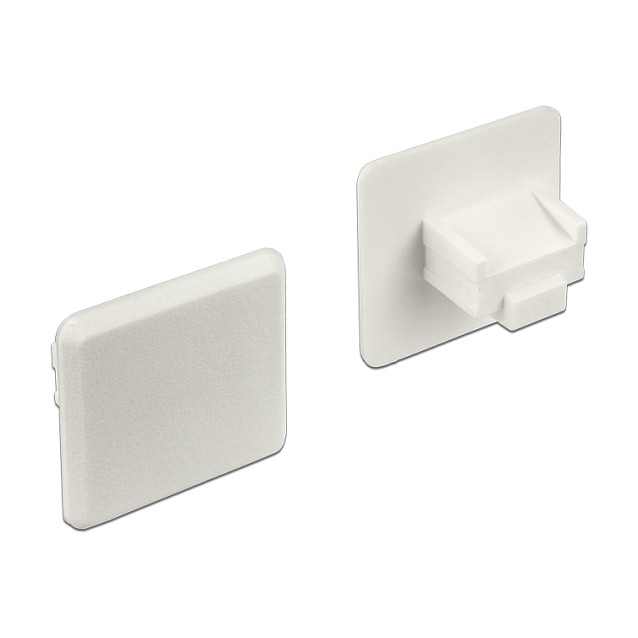 Zaštitni poklopci DELOCK za RJ45 priključak, 10 komada, bijela boja