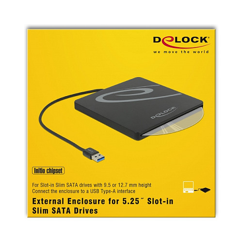 Eksterno kućište DELOCK 42604 za 5.25" Slim SATA optičke pogone-1