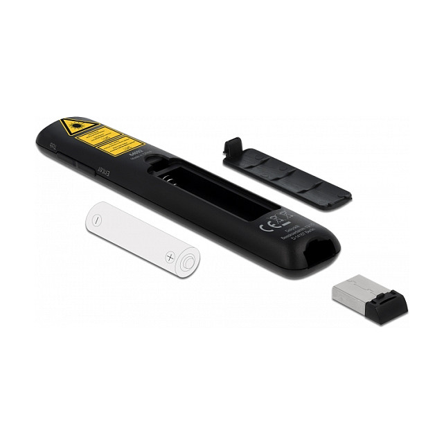 Laserski prezenter DELOCK 64092 USB, crna boja-3