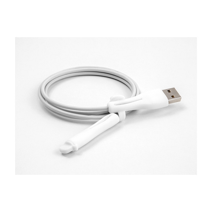 Zaštitni poklopci DELOCK za USB-A i Lightning konektore (set 2 kom) bijela boja-2