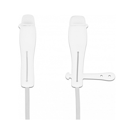 DELOCK zaštitni poklopci za USB-C i Lightning konektore, 2 kom, bijela boja-1