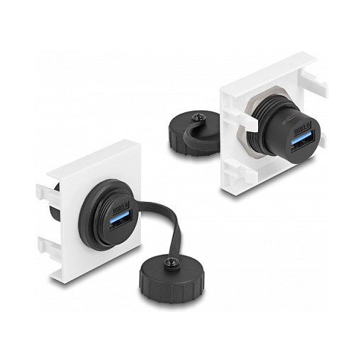 Delock Easy 45 Modul USB 3.2 Gen 1 Tip-A ženski, 45 x 45 mm-2
