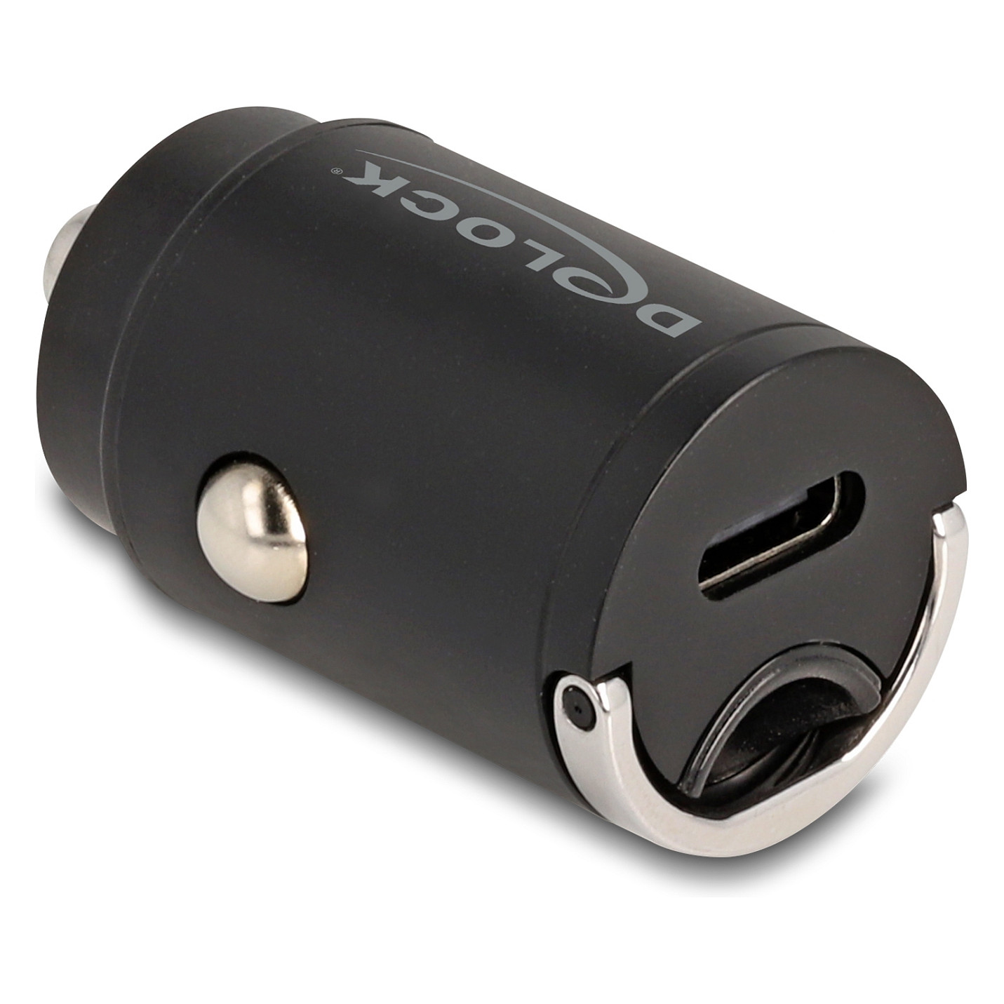 Auto punjač DELOCK Mini USB-C PD 3.0 (30 W) crna boja-0