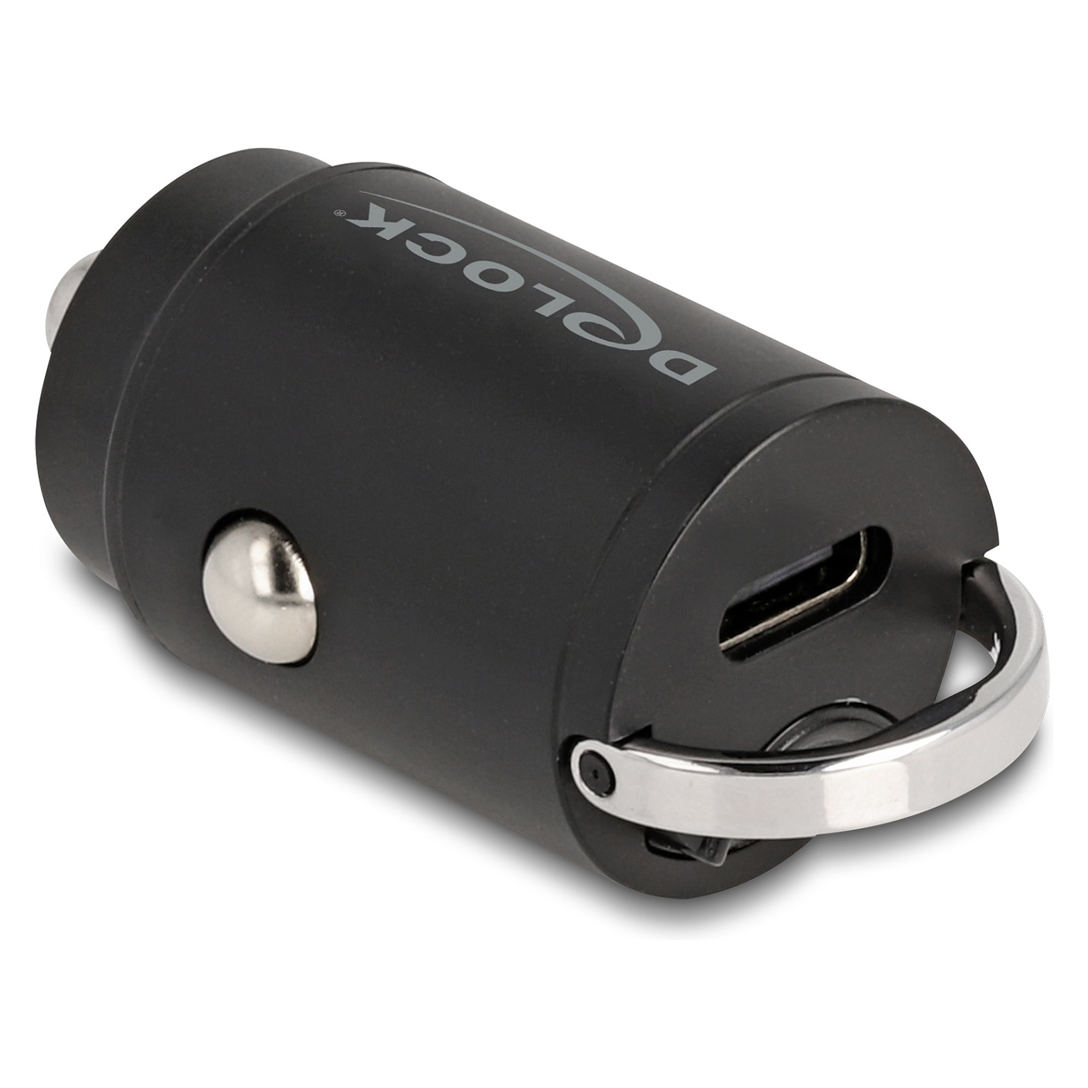 Auto punjač DELOCK Mini USB-C PD 3.0 (30 W) crna boja-2