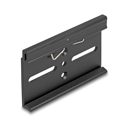Delock Aluminijska Montažna Spojnica za DIN Šinu, 80 x 47.8 mm, Crna-2