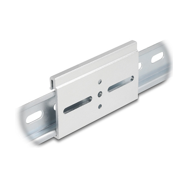 DELOCK Aluminijska montažna kopča za DIN šinu, 80 x 47.8 mm