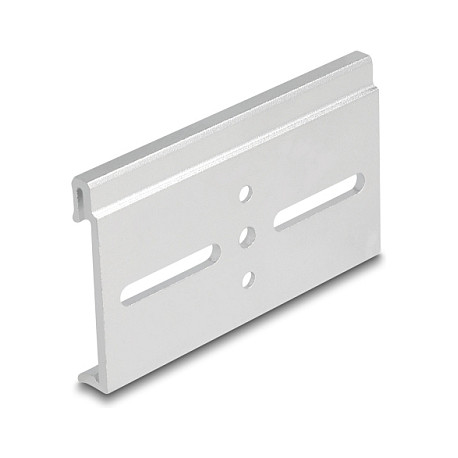 DELOCK Aluminijska montažna kopča za DIN šinu, 80 x 47.8 mm-1