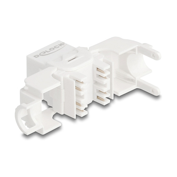 Delock Keystone Modul RJ45 na LSA Cat.6A UTP, 180°, bez alata-1