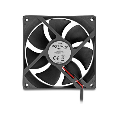 Ventilator DELOCK aksijalni 5V DC (92 x 92 x 25 mm) - 67291