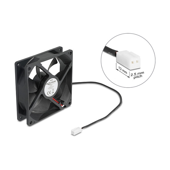 Ventilator DELOCK aksijalni 5V DC (92 x 92 x 25 mm) - 67291-2