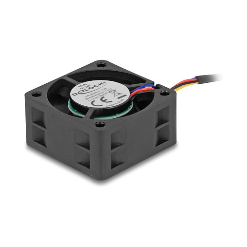 DELOCK Aksijalni ventilator 40 x 40 x 20 mm (24V DC), 67299-1