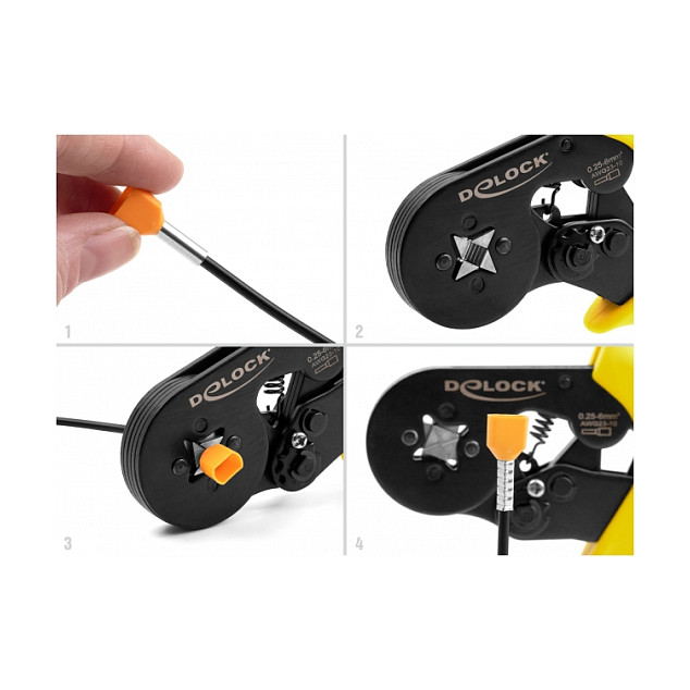 Kliješta za krimpanje DELOCK 90558 samopodešavajuća (0.25 – 10 mm²)-3