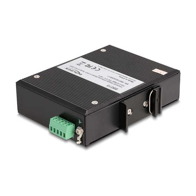 Delock Industrijski Gigabit Ethernet Switch, 4 x RJ45, 2 x SFP, za DIN šinu-2