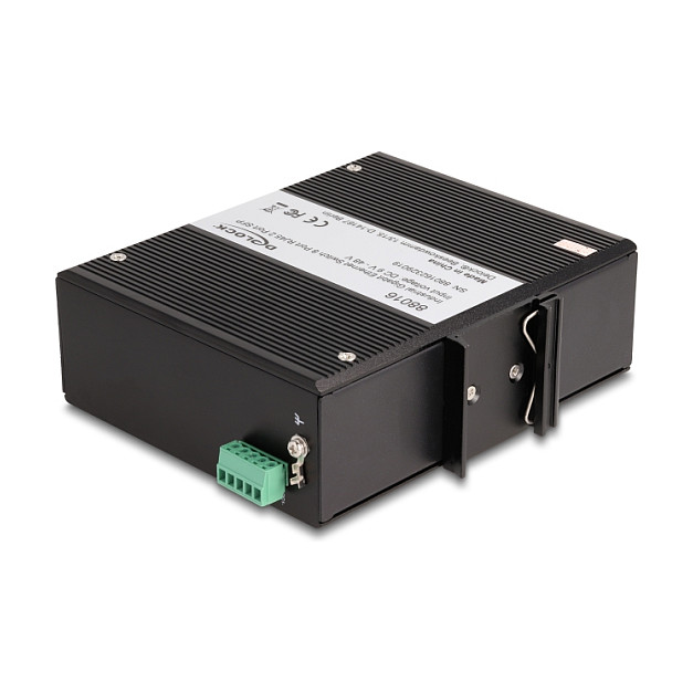 Delock Industrijski Gigabit Ethernet Switch 8-portni RJ45 + 2-portni SFP za DIN šinu-2
