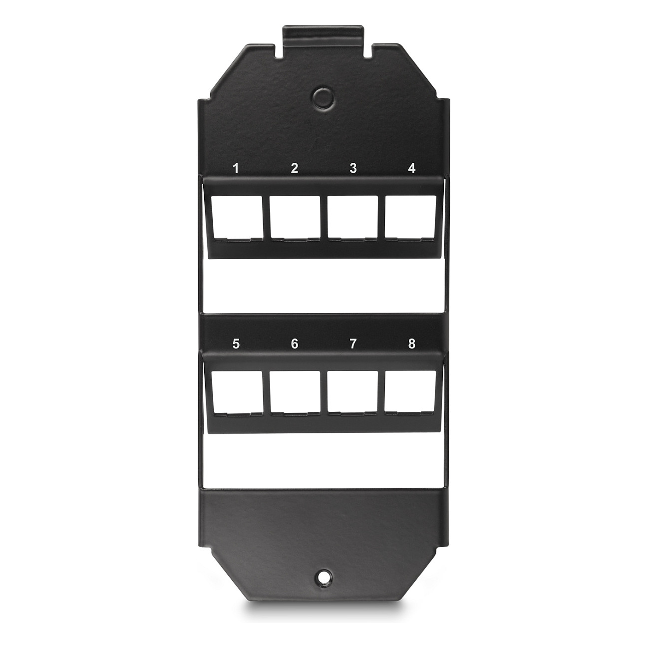 Delock Keystone nosač s 8 portova za podnu kutiju-1