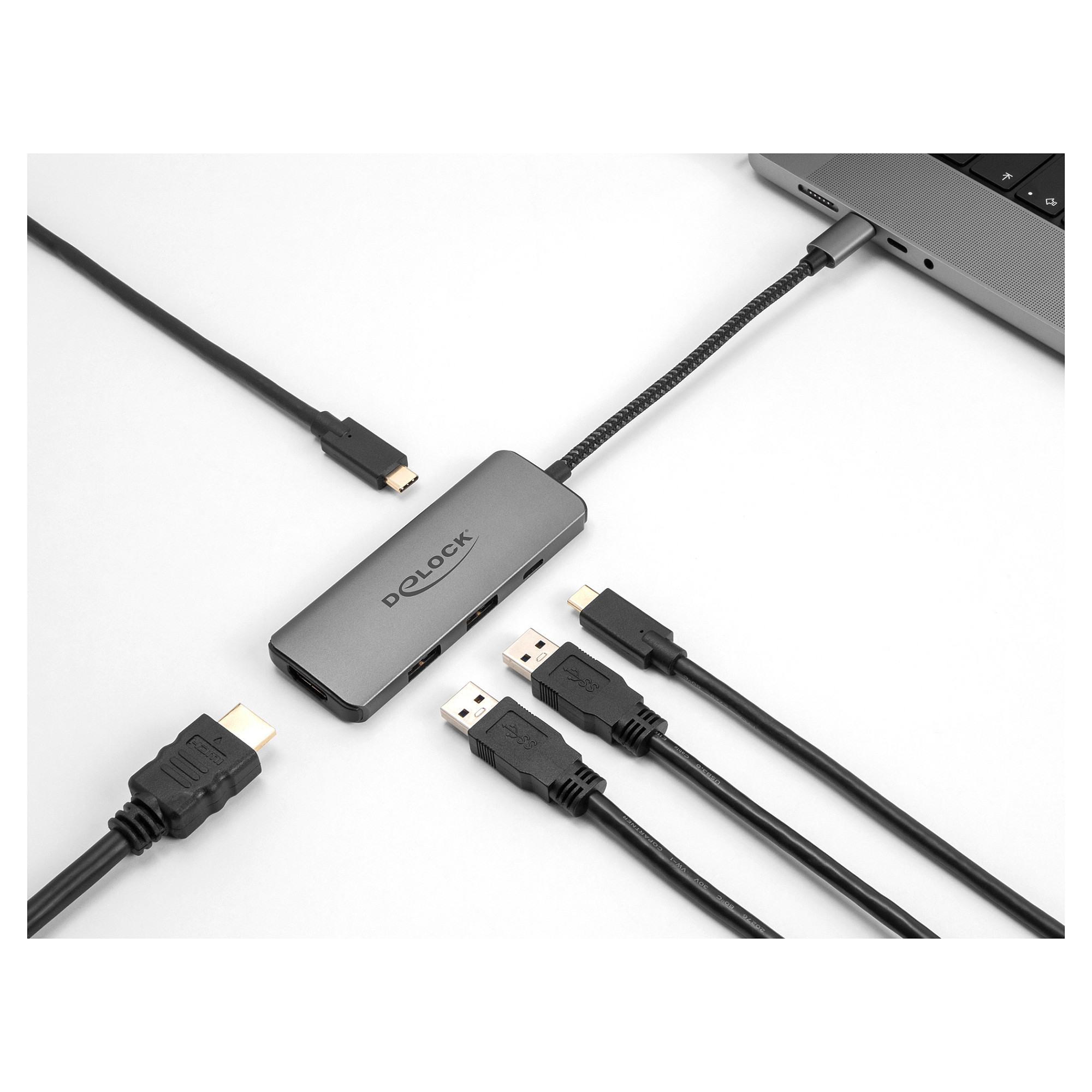 DELOCK USB-C Docking Stanica 8K HDMI, USB, PD 100W-2