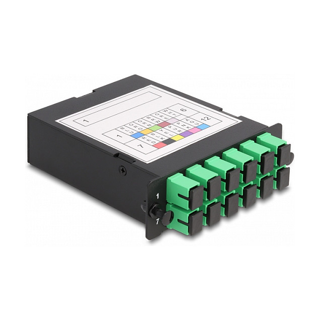 Optička HD kaseta DELOCK 66936 MPO na 12x SC Simplex (12 vlakana, Singlemode)