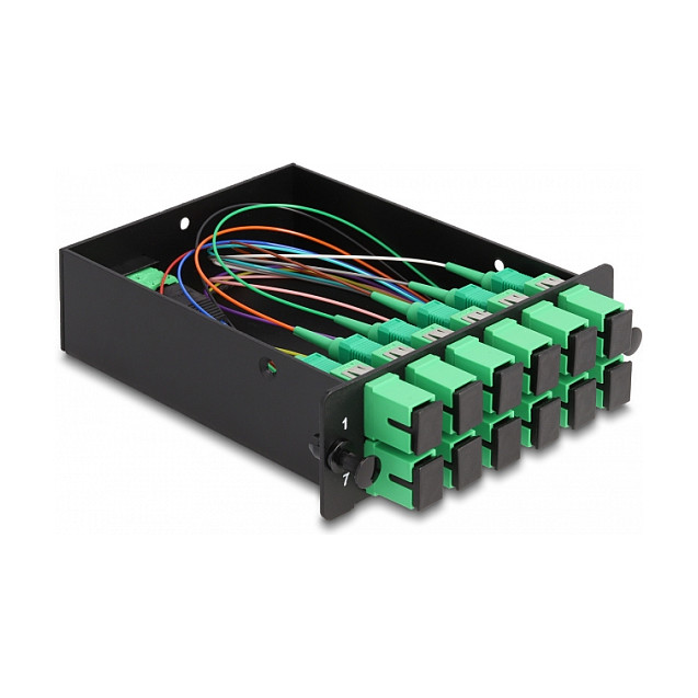 Optička HD kaseta DELOCK 66936 MPO na 12x SC Simplex (12 vlakana, Singlemode)-2