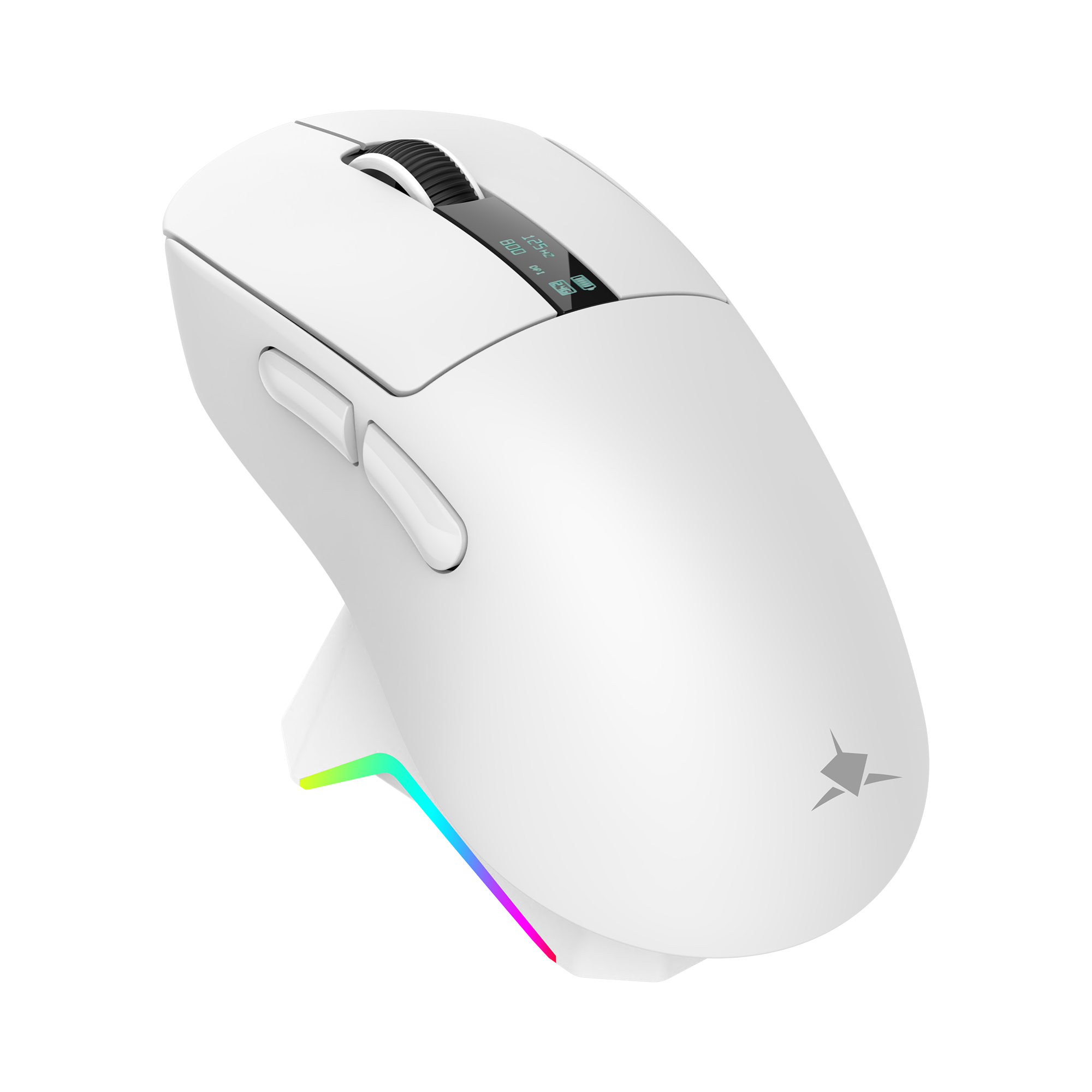 Bežični gaming miš WHITE SHARK WGM-5023 GAWAIN, 12.000 DPI, bijela boja-8