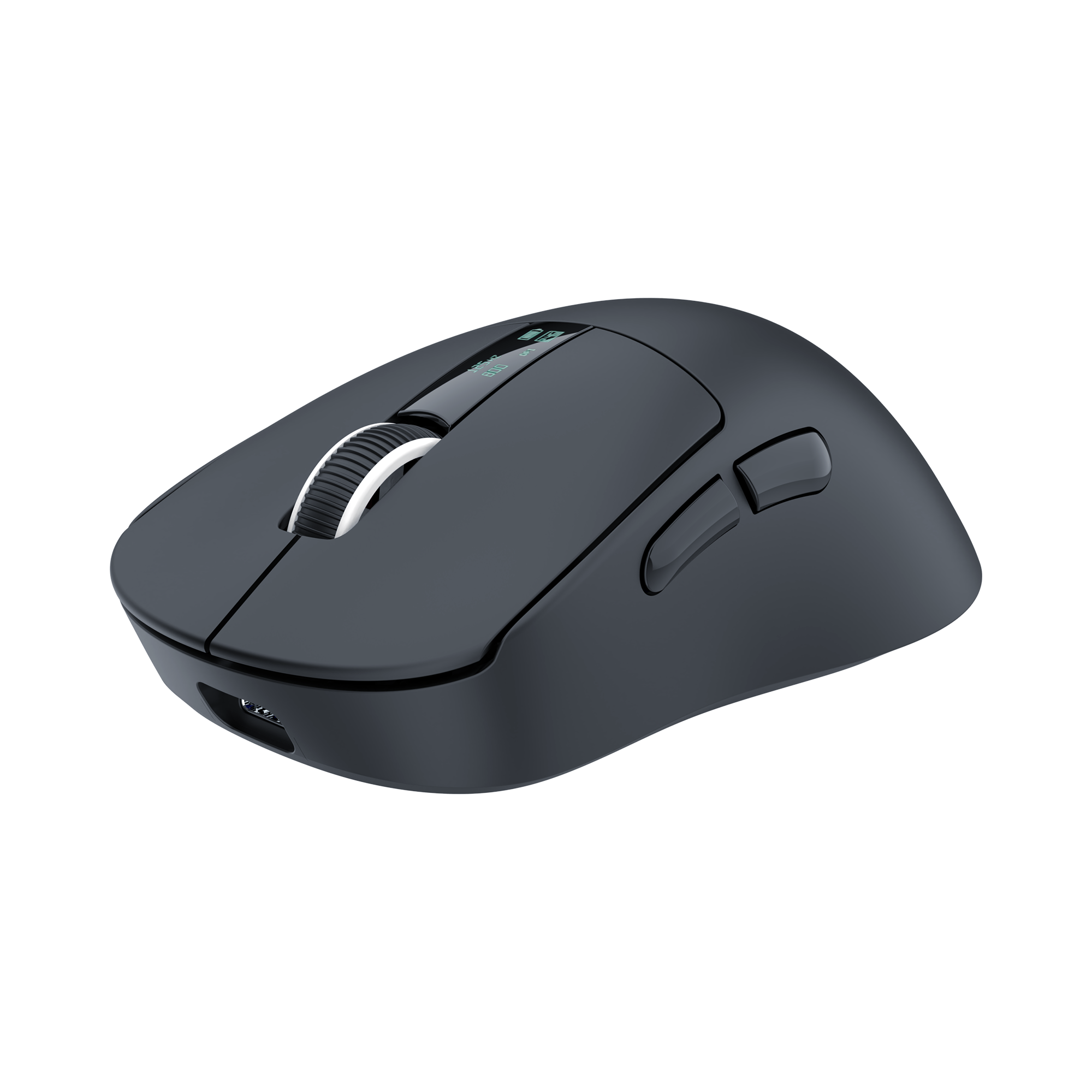 White Shark MOUSE WGM-5023 GAWAIN / 12.000 DPI - Black / Wireless-5