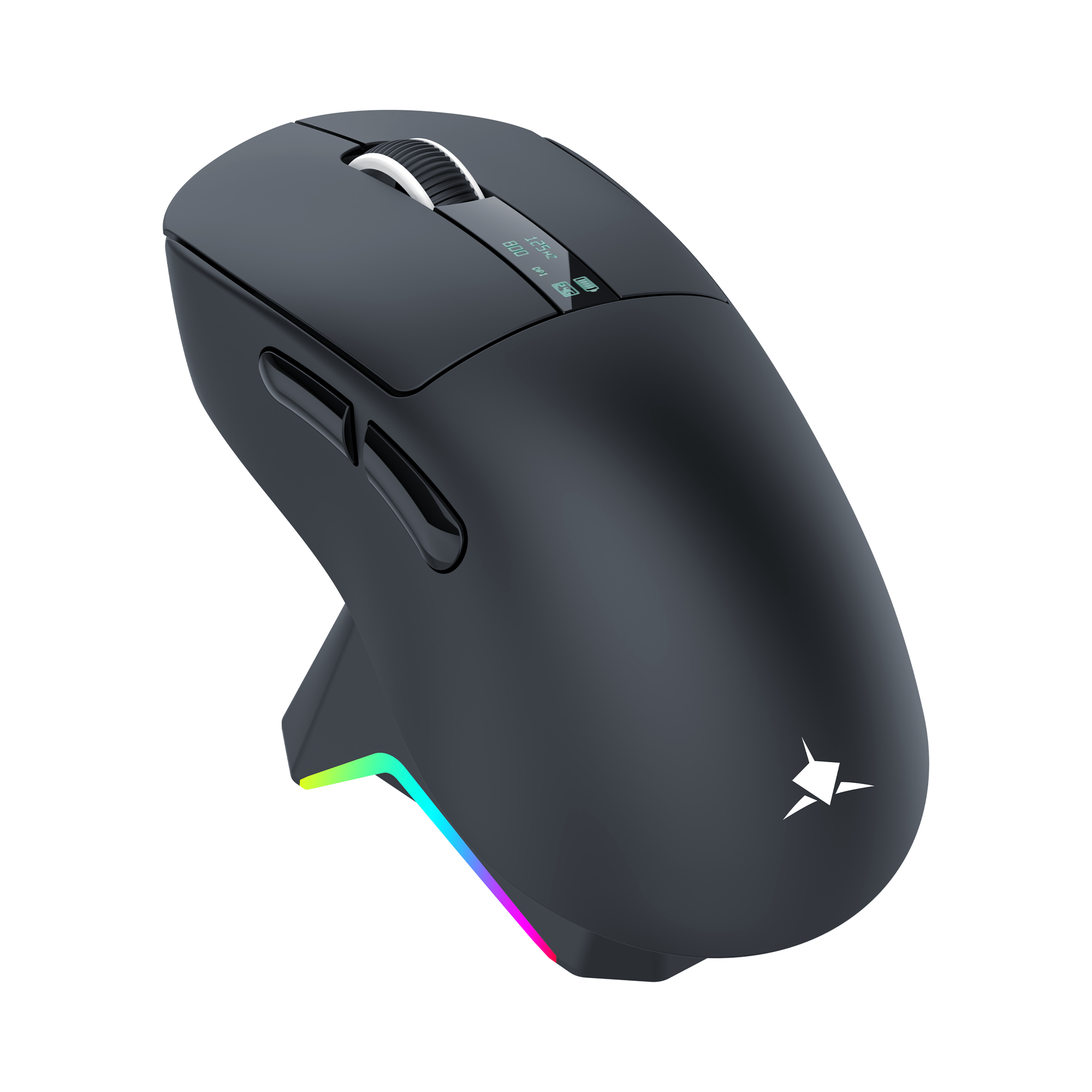 White Shark MOUSE WGM-5023 GAWAIN / 12.000 DPI - Black / Wireless-8