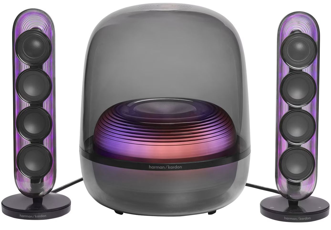 Audio sustav HARMAN KARDON SoundSticks 5 (2.1 sustav, 190 W, Bluetooth, HDMI ARC, Auracast, RGB, crni)-1