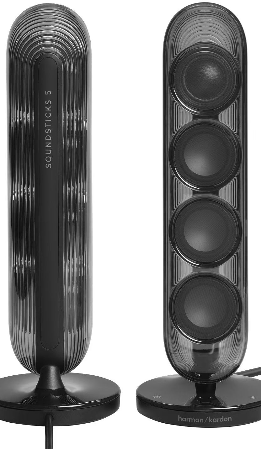 Audio sustav HARMAN KARDON SoundSticks 5 (2.1 sustav, 190 W, Bluetooth, HDMI ARC, Auracast, RGB, crni)-3