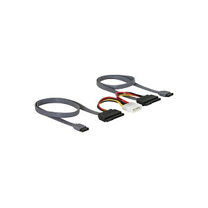 Delock SATA All-in-One kabel za 2x HDD-0