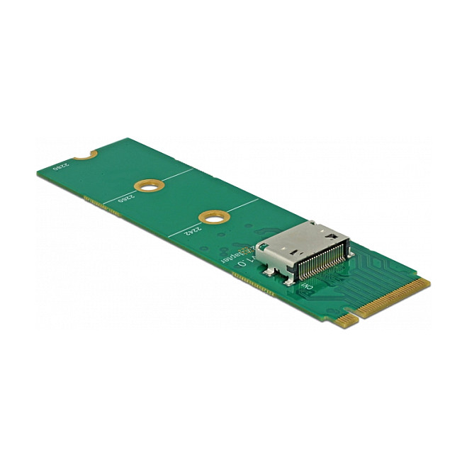 Konverter DELOCK M.2 Key M na OCuLink SFF-8612 - 64040