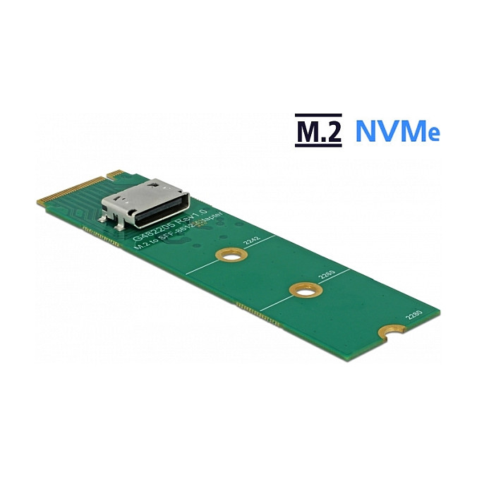 Konverter DELOCK M.2 Key M na OCuLink SFF-8612 - 64040-1