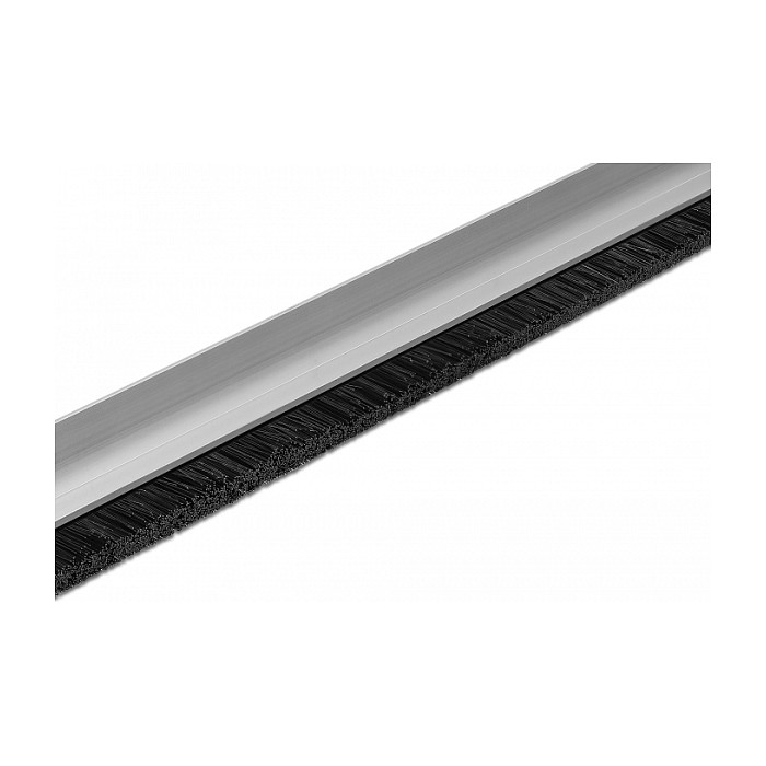 Letva s četkicama DELOCK 66650, 1 m, kutni aluminijski profil-1